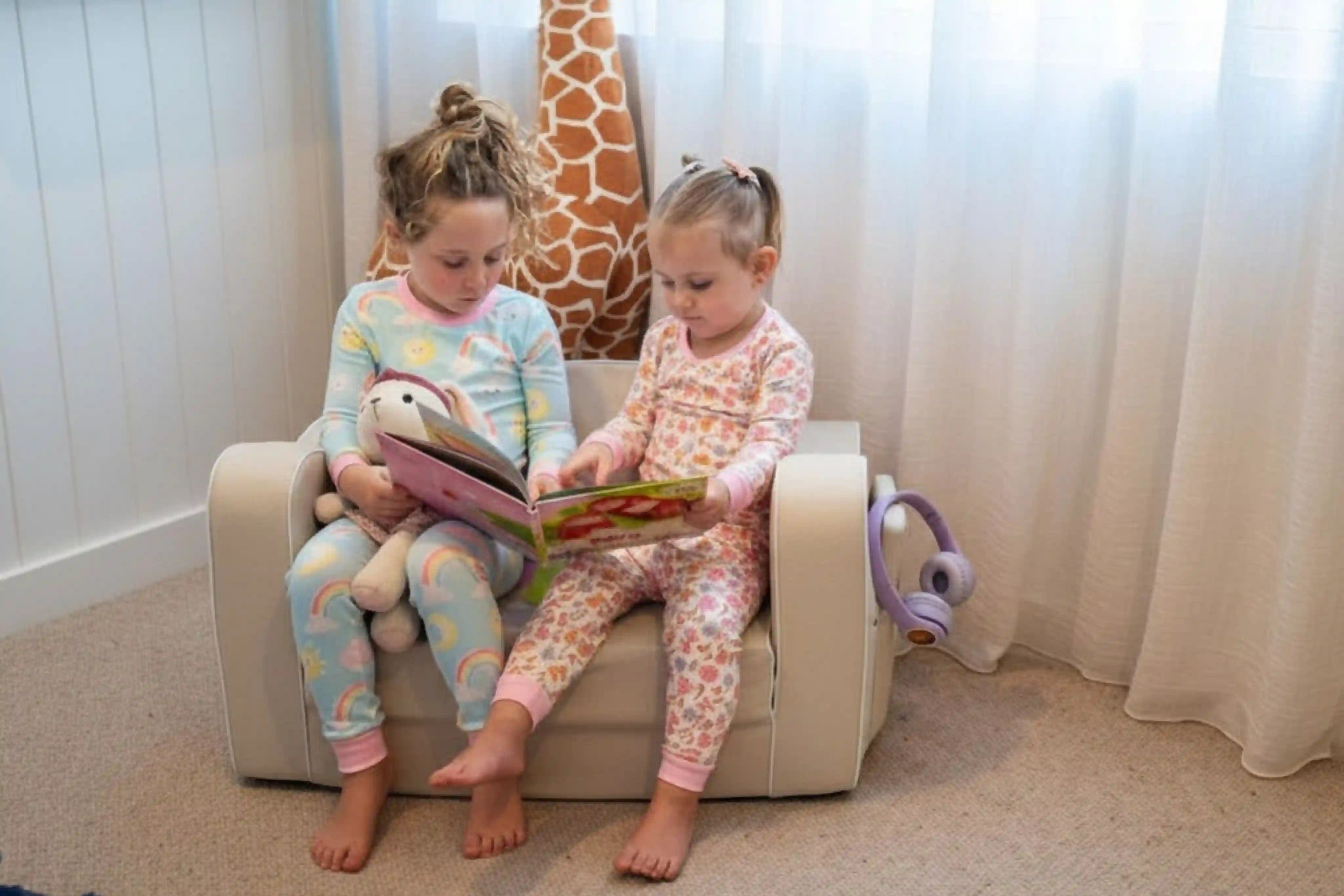 REEF Convertible Kids Chair-PAPERBARK